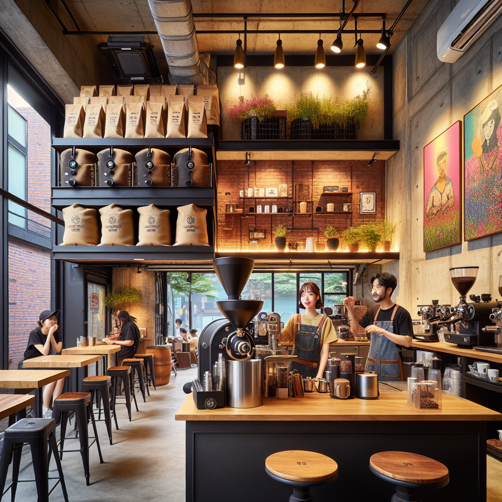 성수동 힙한 로스터리 카페 탐방: 트렌디한 분위기 속 커피 한 잔