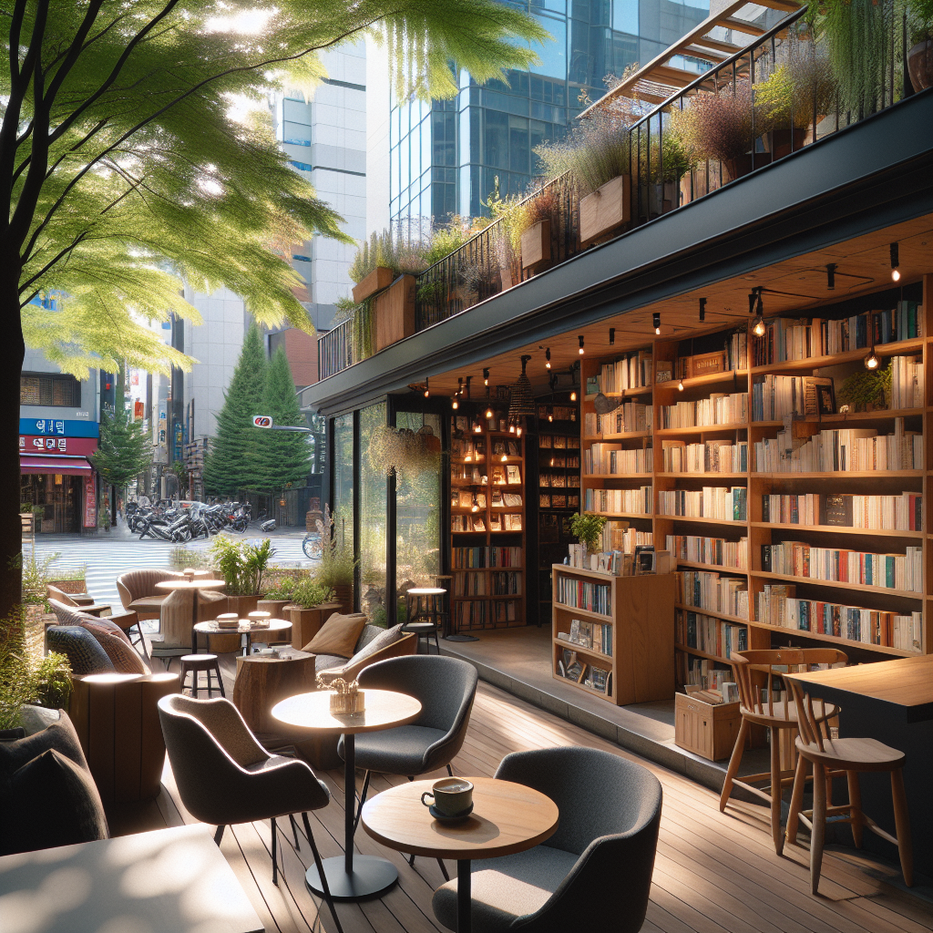 강남 조용한 테라스 북카페 추천: 평화로운 독서 공간 탐방