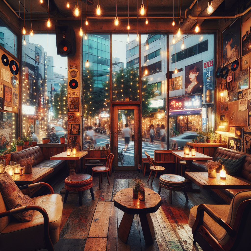 홍대 빈티지 카페 탐방: 감성 충만한 레트로 분위기 즐기기